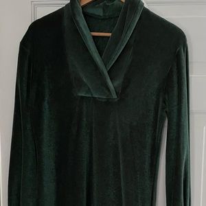 Custom made velvet dress size 8-10